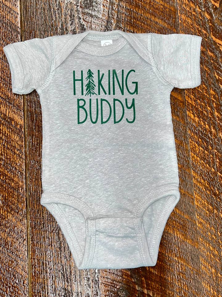 Made of Mountains - Wholesale Bodysuit (Non-Footed) - Baby - Hiking Buddy Onesie3