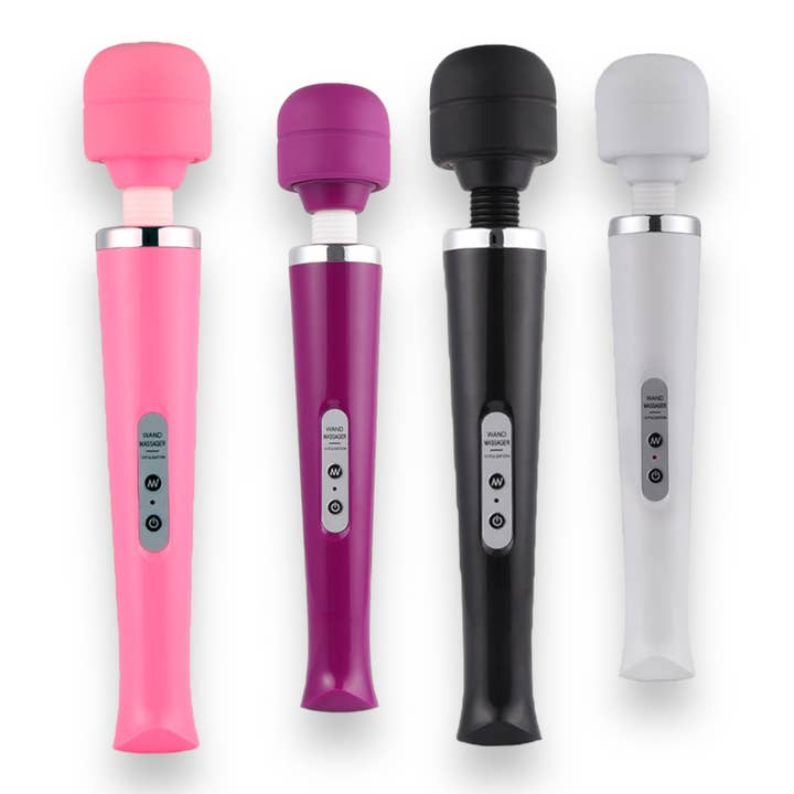 Power Escorts - BR16 - Power Wand Massager - 12-Speed - WIRELESS - 4 Colors for wholesale by Kinky Pleasure