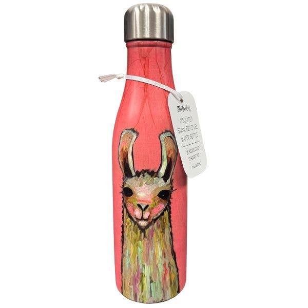 St. Louis Wholesale LLC - Wholesale Water Bottle - The Llama - Studio Oh Hot/Cold Stainless Steel 17oz Water0