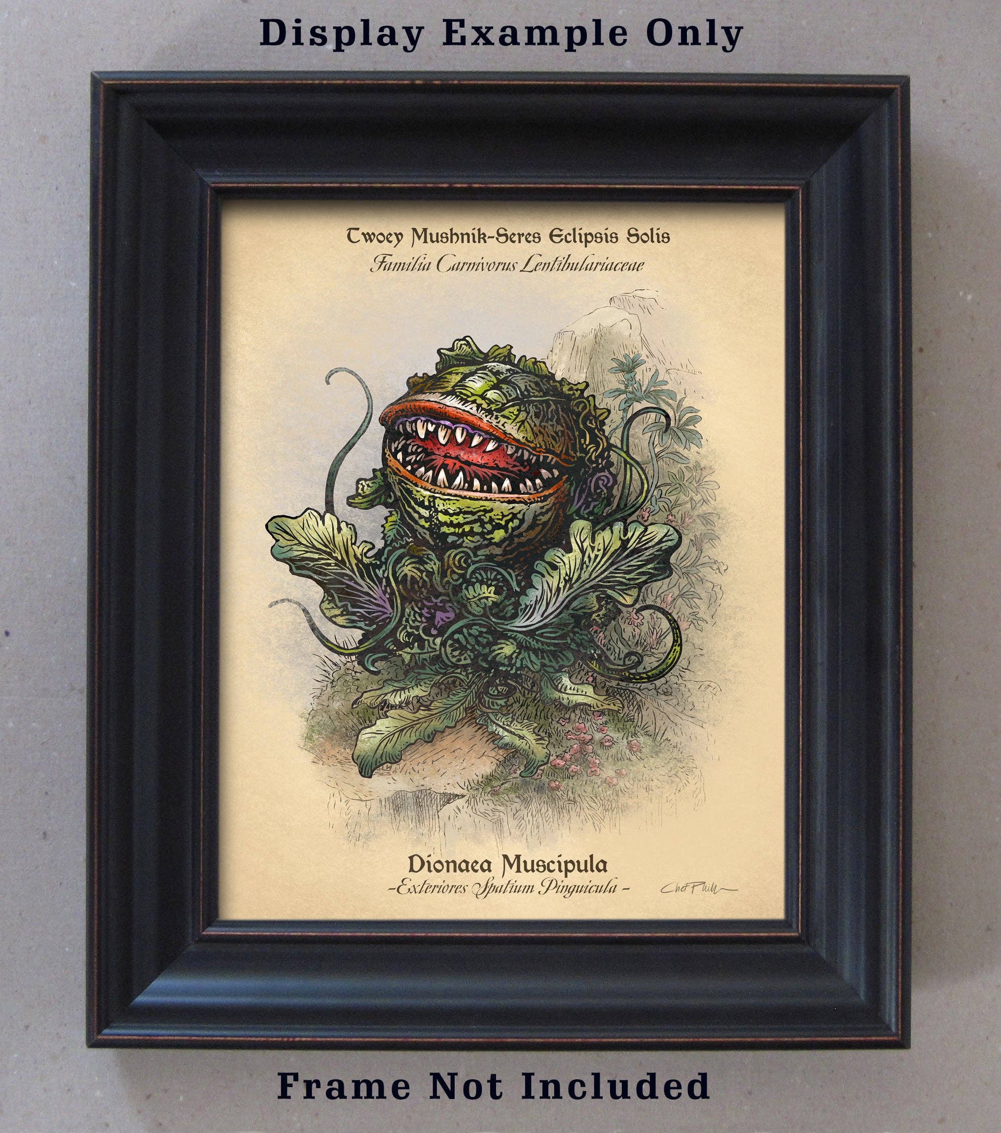 ChetArt - Wholesale Art Print - Audrey II Study 8" x 10" print1