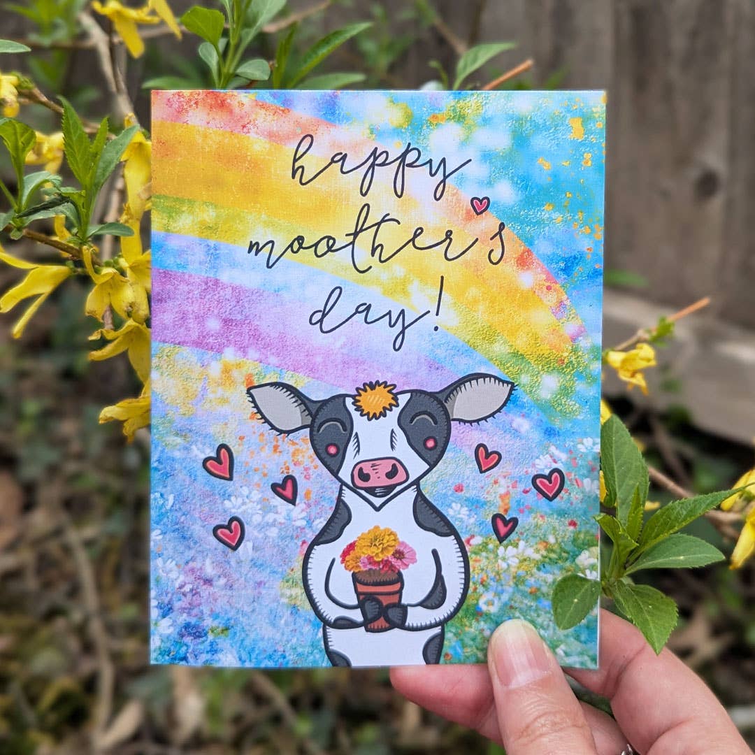 LisetteArt Shop - Wholesale Mother's Day Card - Eco Mother’s Day Greeting Cards - Cute, Punny Mix & Match6