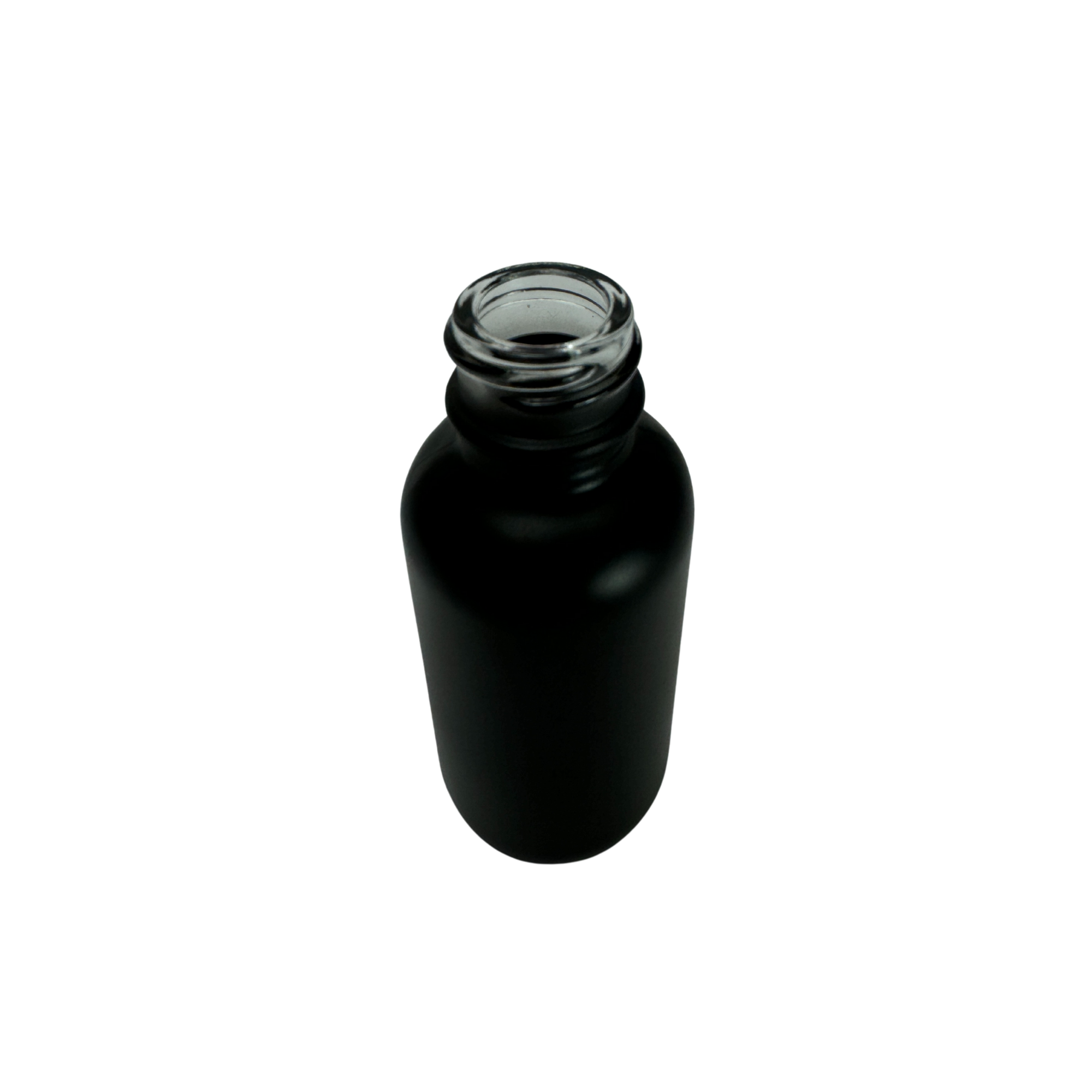 The Bottle Shoppe - Wholesale Essential Oil Holder - 1oz Black Matte Glass Bottle with Gold Fine Mist Sprayer3