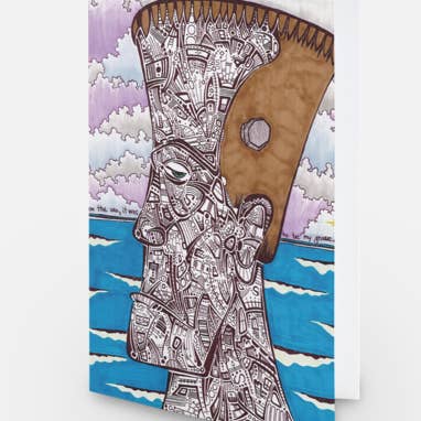 Carte de vœux Frankenstein - Inspirational pour la vente par NovelTea Bookstore & Gifts