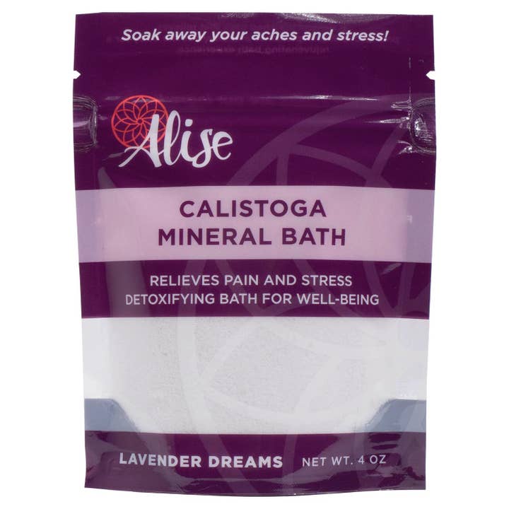 Calistoga Mineral Bath Lavender Dreams 4oz for wholesale by Alise Body Care