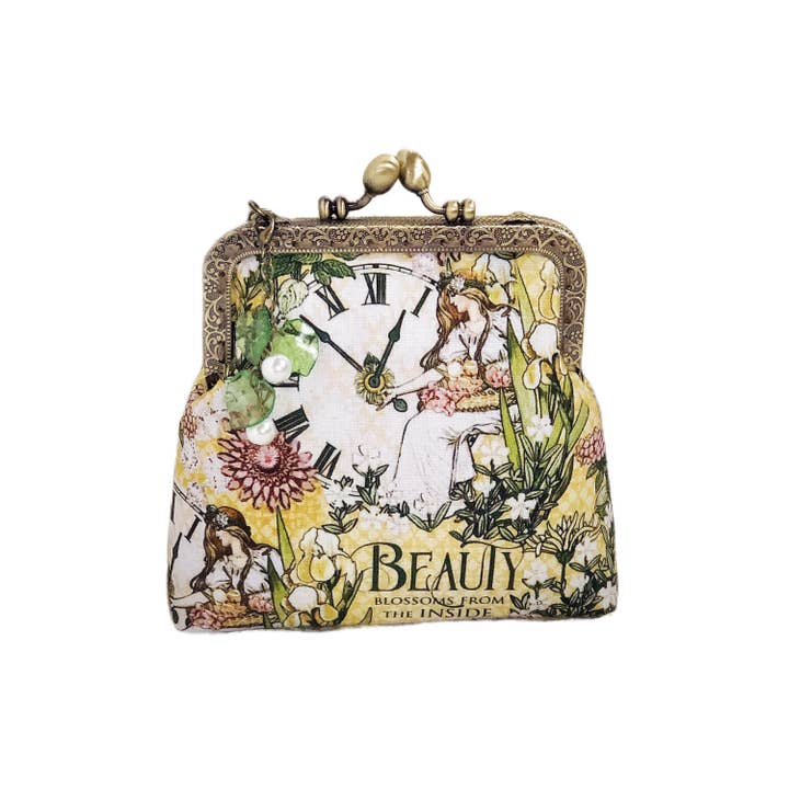 LeisTextileStudio - Wholesale Coin Purse - Women's - Mucha Art Kiss Lock Coin Purse Mini Clutch Cardholder7