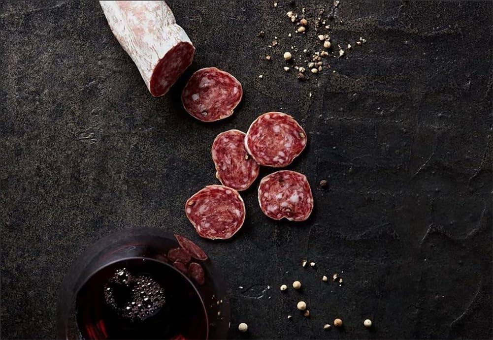 The Italians' Pantry - Wholesale Salami - Giorgio's Naturals, Sangiovese Wine Salami 5oz5