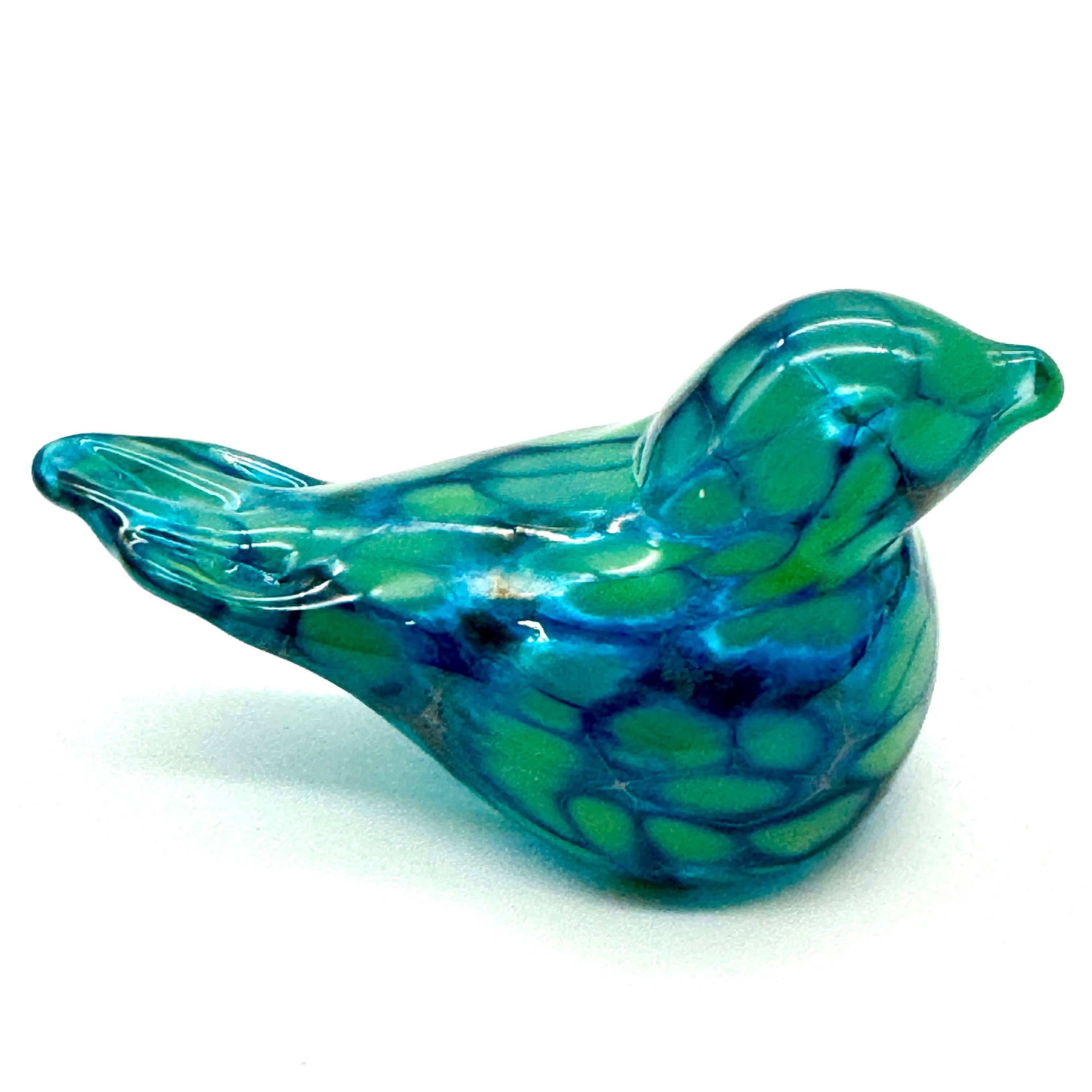 Alice Sturzinger LLC - Venta al por mayor Figura decorativa - Figurita de Cristal Soplado Pajarito de Inspiración -12 Opciones de Color3