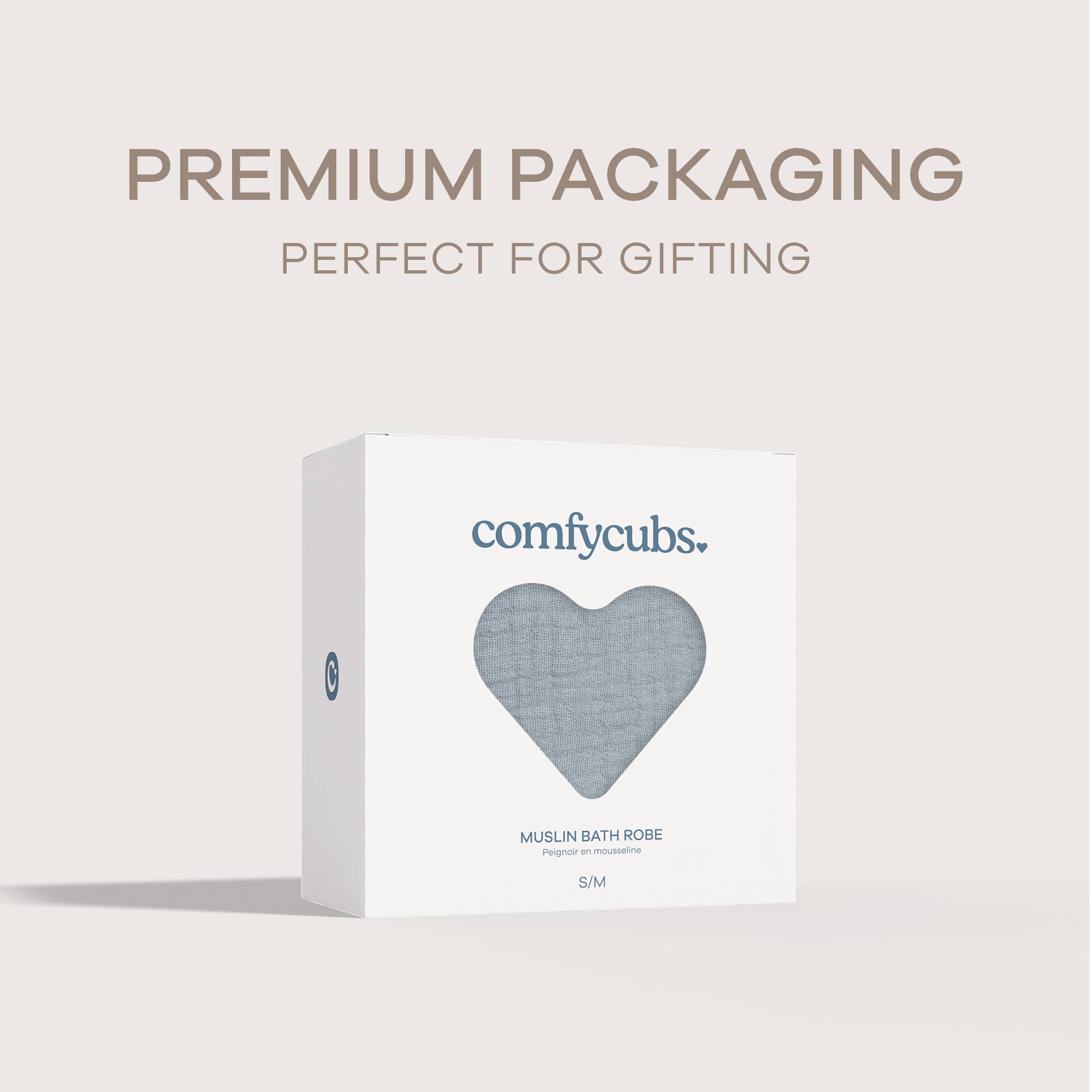 Comfy Cubs - Vente Peignoir – unisexe - Peignoir de bain en mousseline pour adulte - Peignoir doux 100 % coton par Comfy Cubs17