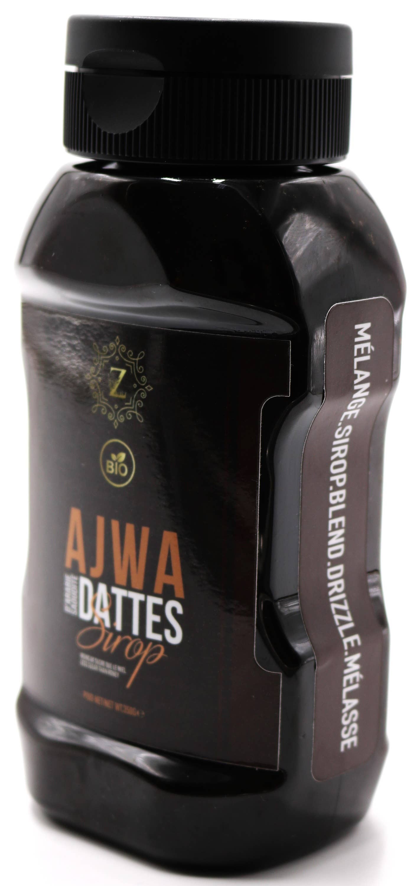 Zayti L.T.D.M - Vendita all'ingrosso Sciroppi d'acero - Sciroppo di Datteri Ajwa di Medina 350g 100% Puro & Naturale