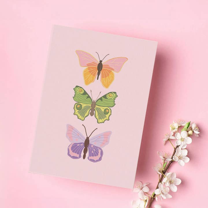 Postcard Butterflies for Birthday, Mother's Day, Easter for wholesale by My Pretty Circus