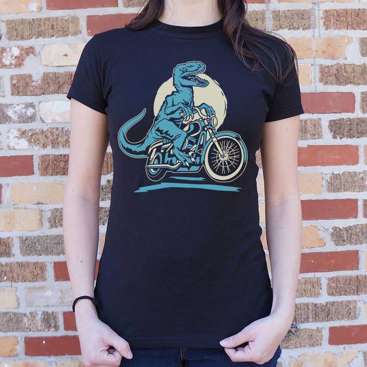 6DS - Wholesale Screen Printed T-Shirt - Women's - Raptor Cycle Women's T-Shirt