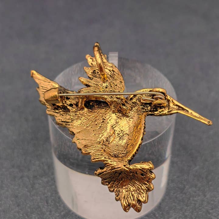 Mio Queena - Wholesale Brooch - Multi-color Rhinestone Hummingbird Brooch6