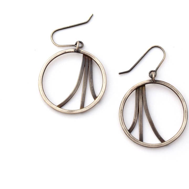 Diverge Perimeter Dangles, Large for wholesale by Erin Austin Design
