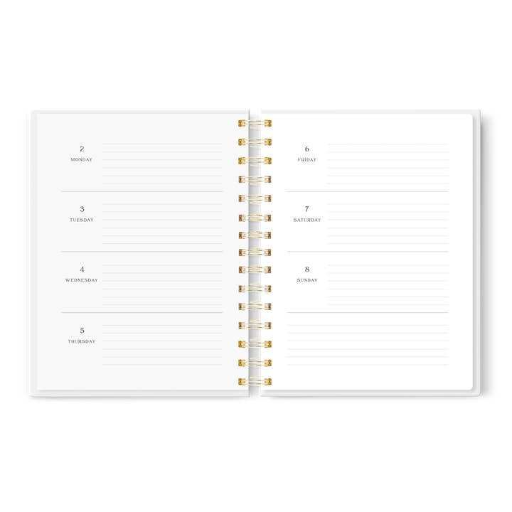 Love & Story Design - Wholesale Planner - Spiral A6 Planner 2026 Meadow15