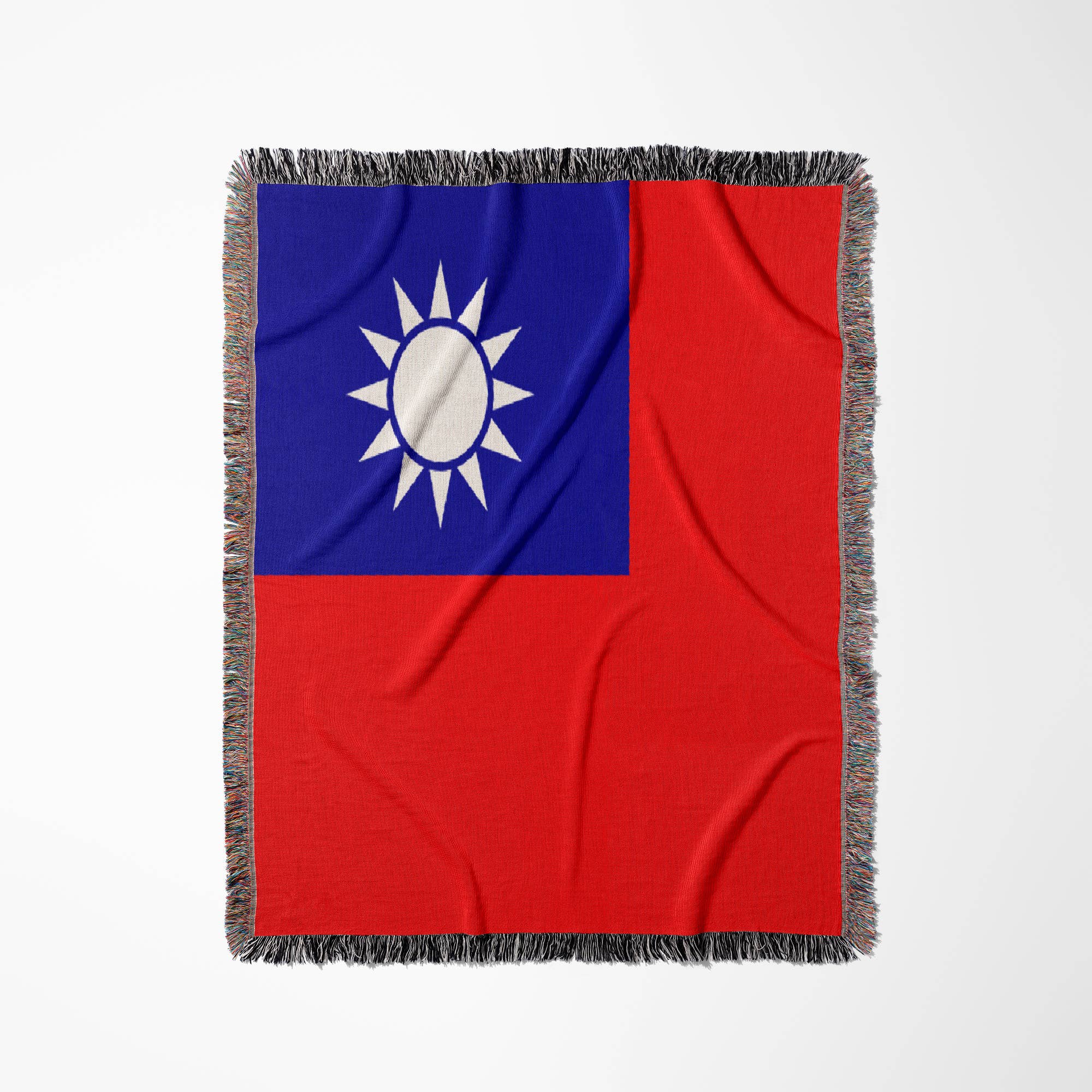 3dRose - Vendita all'ingrosso Plaid - 3dRose, Bandiera di Taiwan, Coperta0