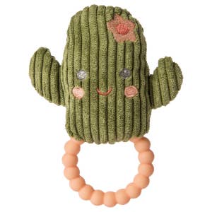 Wholesale Baby Rattle Toy-Cactus (Handmade) for your store - Faire