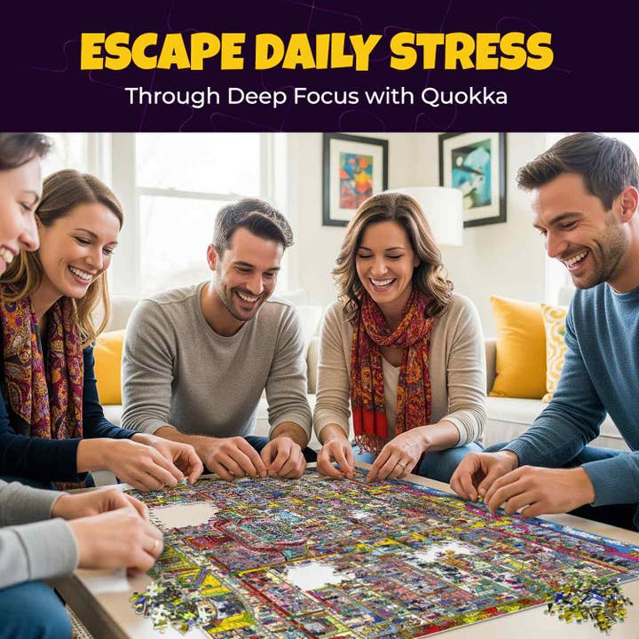 QUOKKA - Wholesale Puzzle - Adult - 1000 Pcs Puzzle for Adults with Hidden Tasks | Wildeluxe5