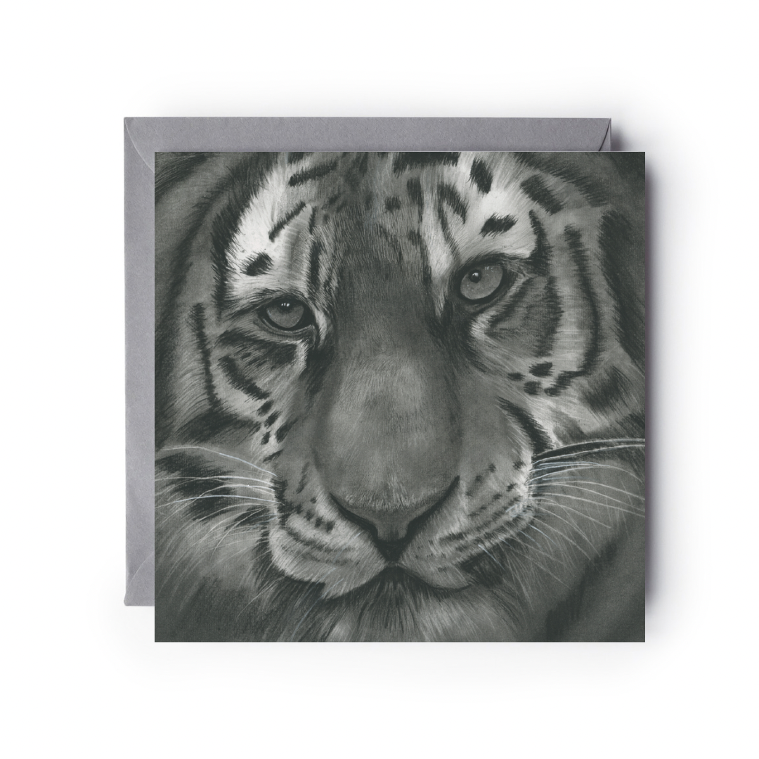Libra Fine Arts – wholesale Everyday greeting card – Hercules the Tiger Greeting Card0