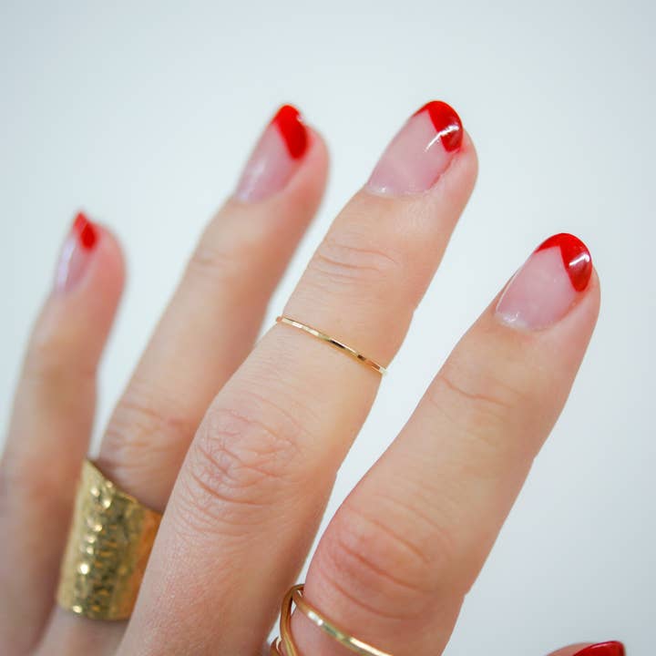 Hannah Naomi - Wholesale Cocktail/Statement Ring - Small Wraparound Ring, 14K Gold Fill