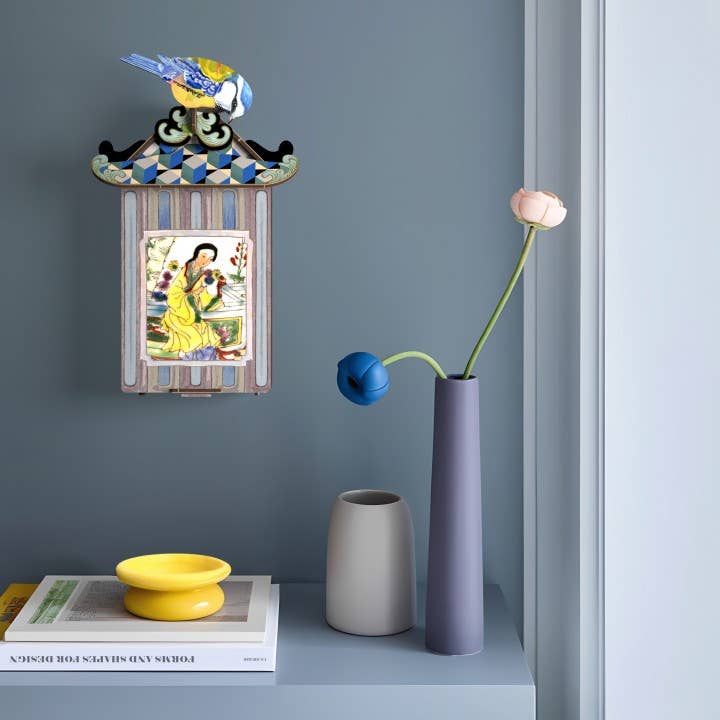 Miho Unexpected Things - Wholesale Wall Accent - Miho - Decorative Birdhouse (medium) - Landlady1