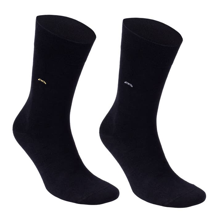 Bambooven - Wholesale Socks - Men's - Bambooven Men’s Lightweight Black Dress and Trouser Socks