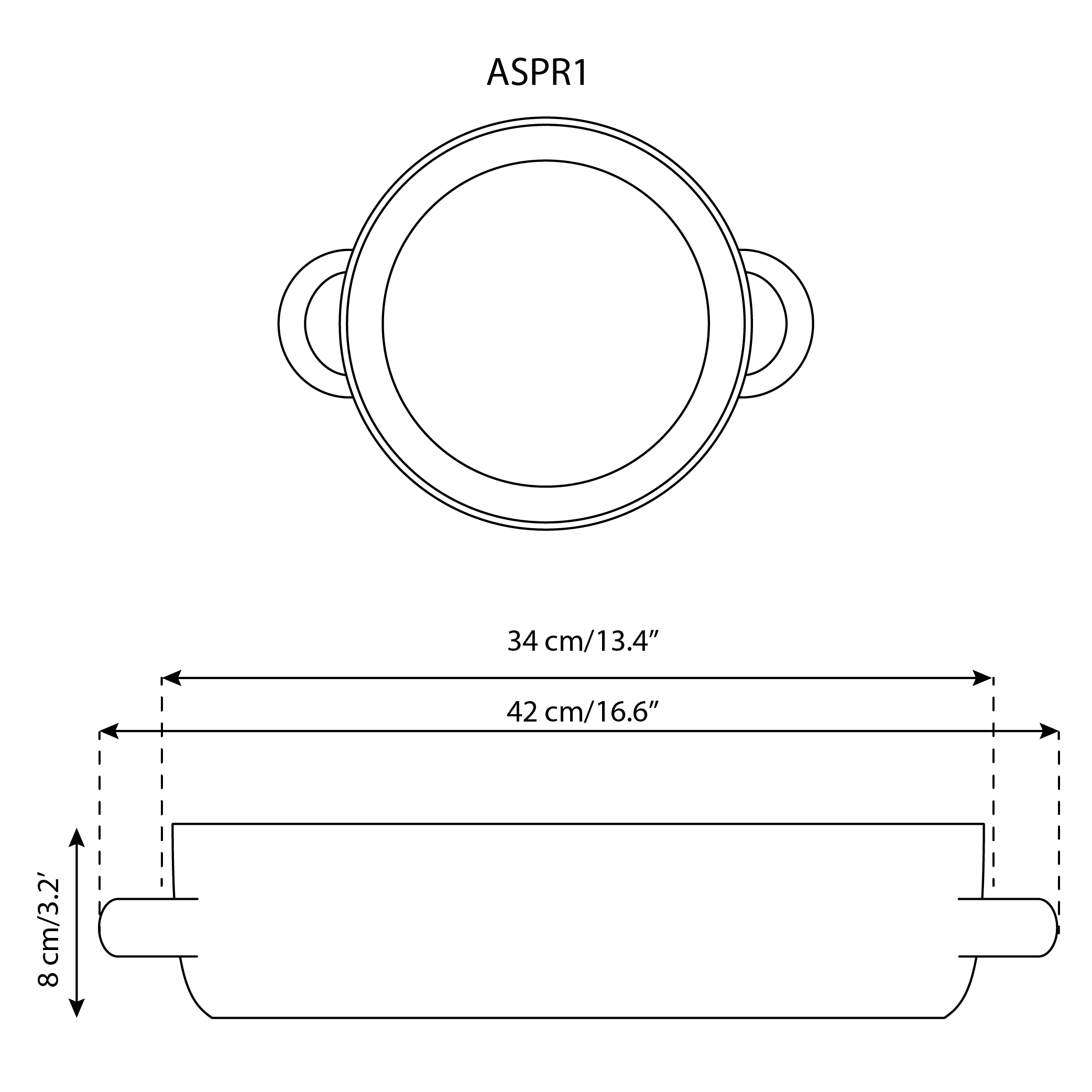 GHARYAN Stoneware & Olive Wood Tableware | Ships from USA – wholesale Serveringsfat – Stengods serveringsplatta med handtag 13,4"2