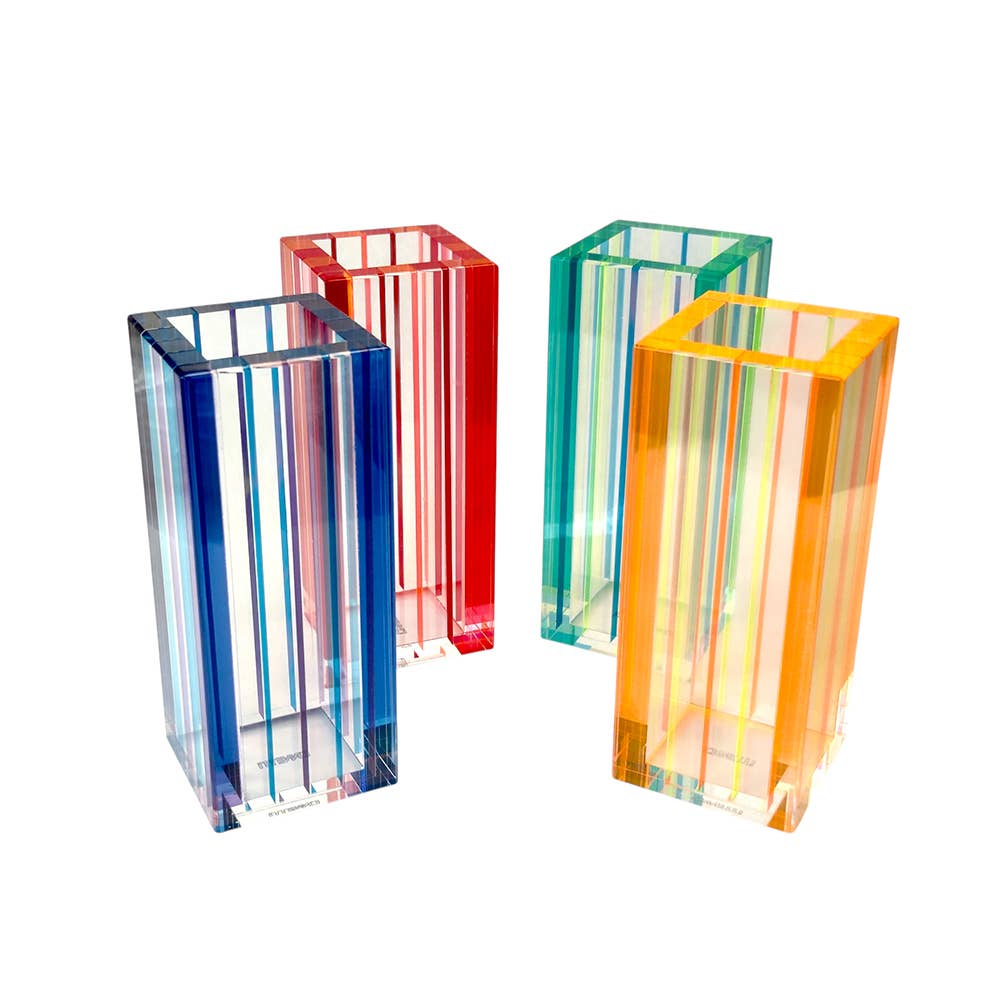 Canetti Design Group Inc. - Wholesale Vase - Striped Colorful Bouquet Vase - 4 Colors6