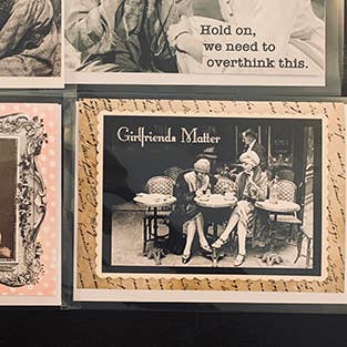 GREETING CARD GIRLFRIENDS CAFE GC-CAFE for wholesale by My Favorite Things