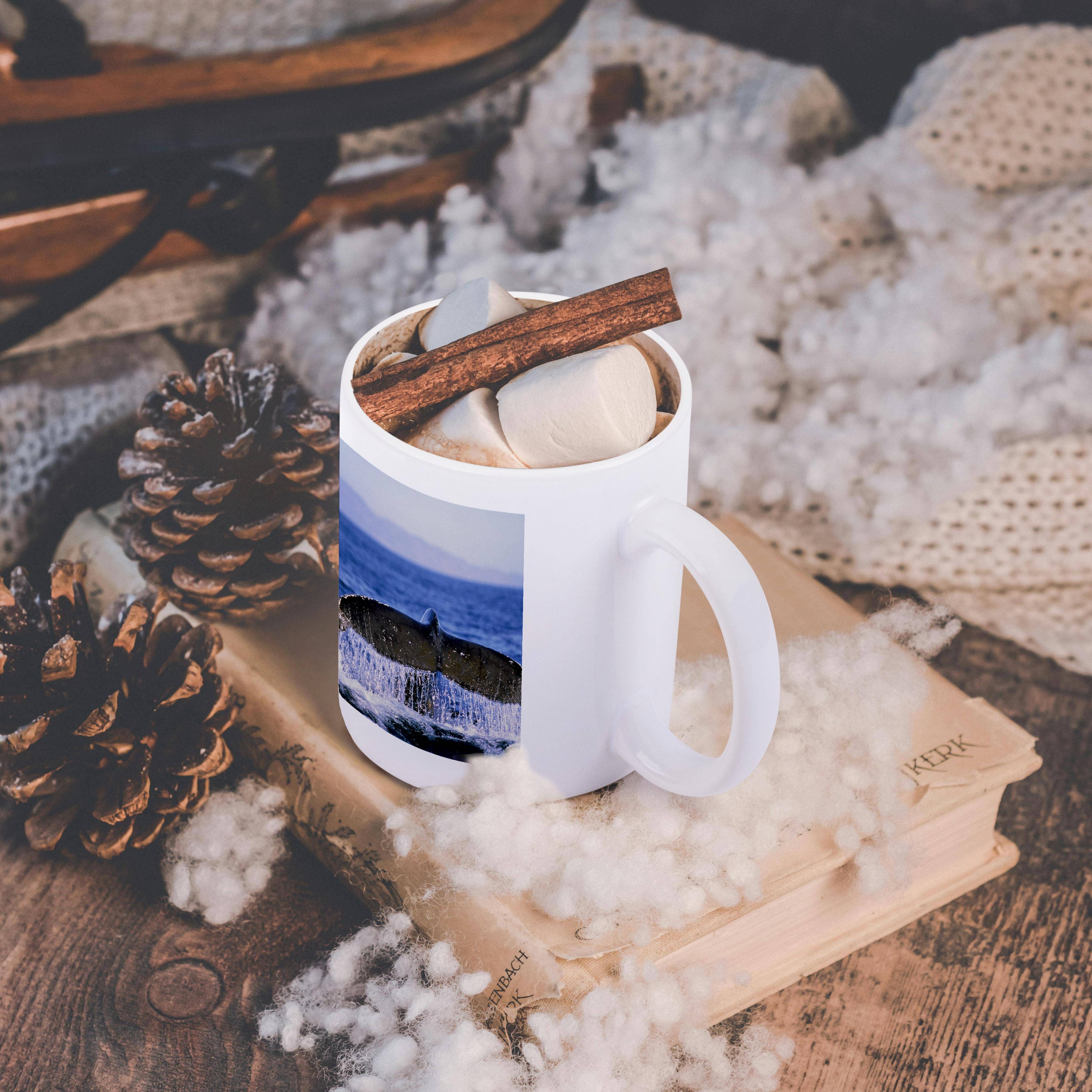 3dRose - Wholesale Coffee Mug - 3dRose, Humpback whale tail - NA02 ANA0023 - Amos Nachoum, Mug11