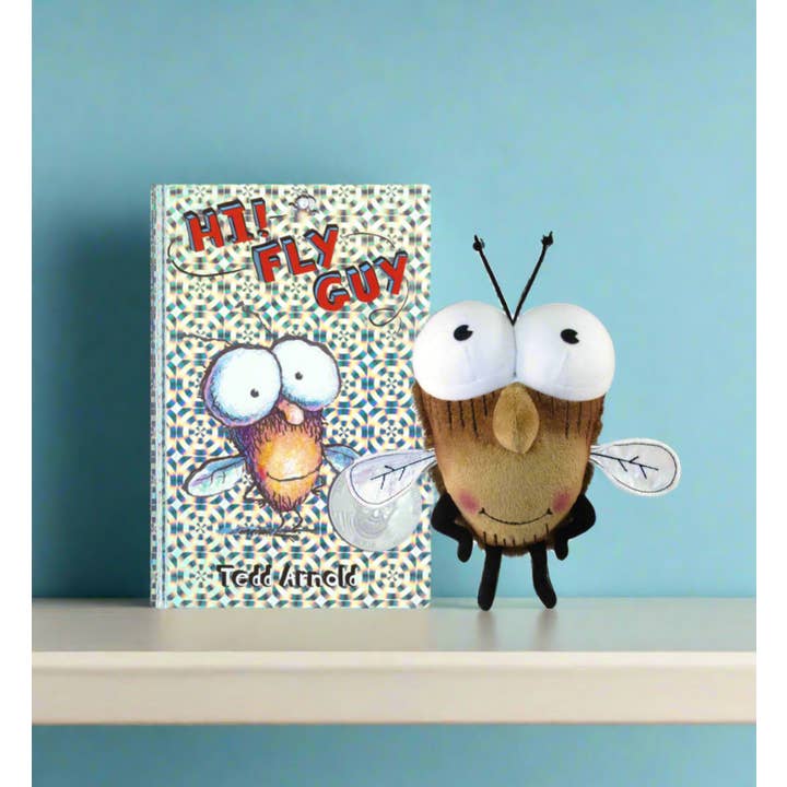 MerryMakers - Wholesale Stuffed/Plush Toy - Kids & Baby - Fly Guy Plush with hardcover book
