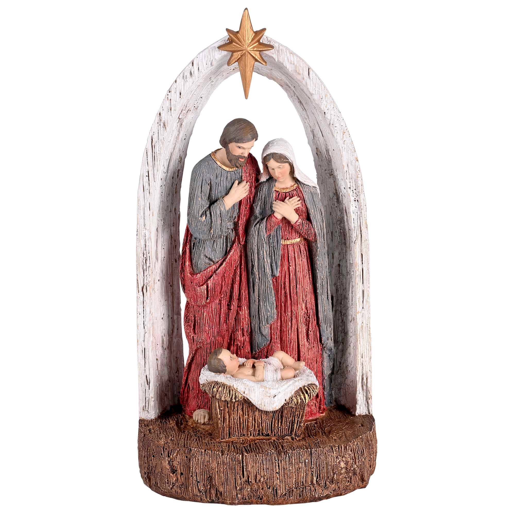 Dicksons - Wholesale Kerststaldecor - Kerststal 1 Stuk 9H Heilige Familie Kribbe0