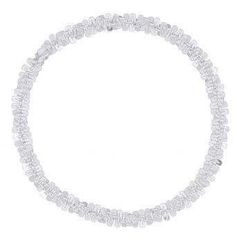 So... Silver Jewelry – Anel com corrente por atacado – Anel de Prata Esterlina com Corrente Torcida Garland1