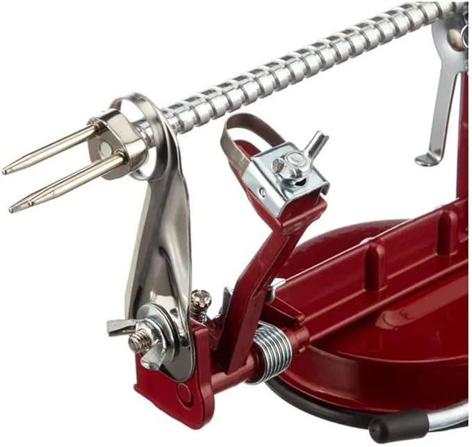 Borgoña Pelador de Manzanas de Metal Color Burdeos de venta al por mayor en Faire2