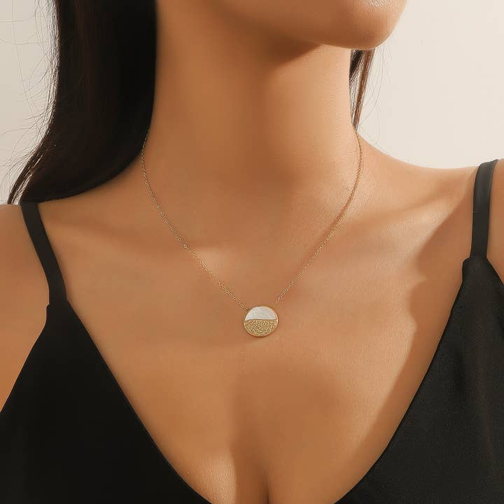 Blossom bijoux – wholesale Hänge-/berlockhalsband – 24CCA102 rostfritt stål halsband0