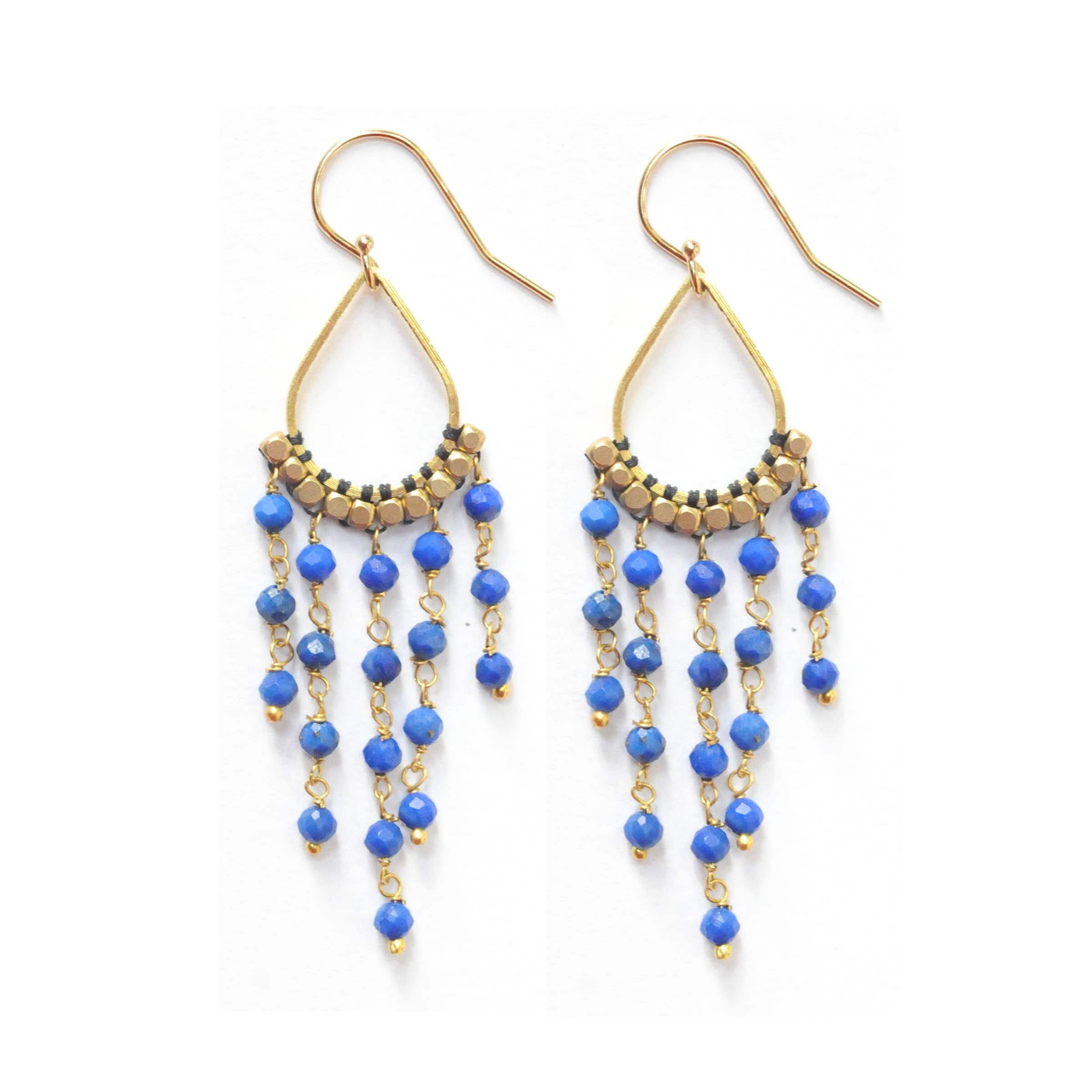 The Didi Jewelry Project - Wholesale Dangle Earrings - Stone Chandelier Earrings0