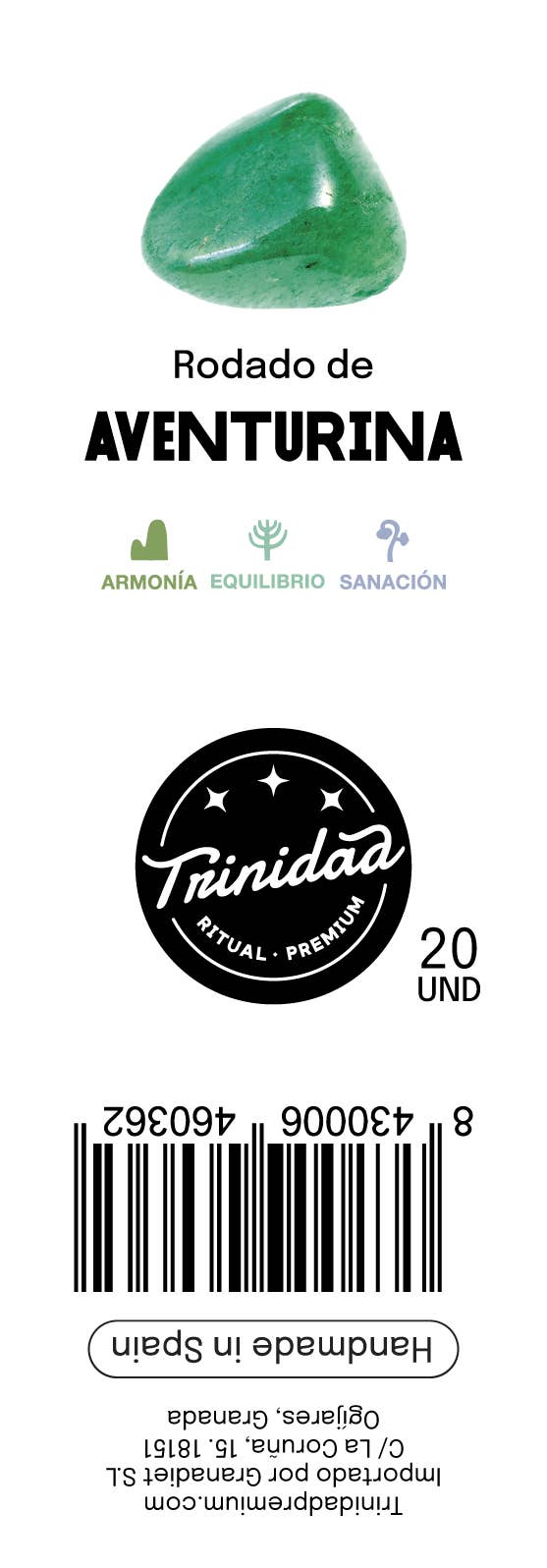 trinidad – Engroshandel Spirituelle sten og krystaller – Aventurinpakke med 20 enheder2