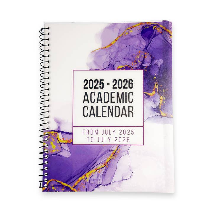 RE-FOCUS THE CREATIVE OFFICE - Wholesale Planner - 2025-2026 Academic Calendar Planner – Weekly & Monthly Views7