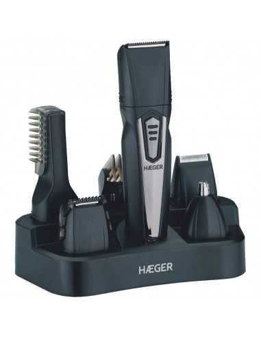 Haeger – Großhandel Bartschneider – Herren – Haeger Haarschneider Aufsatz-Set 5 in 1 – wiederaufladbar0