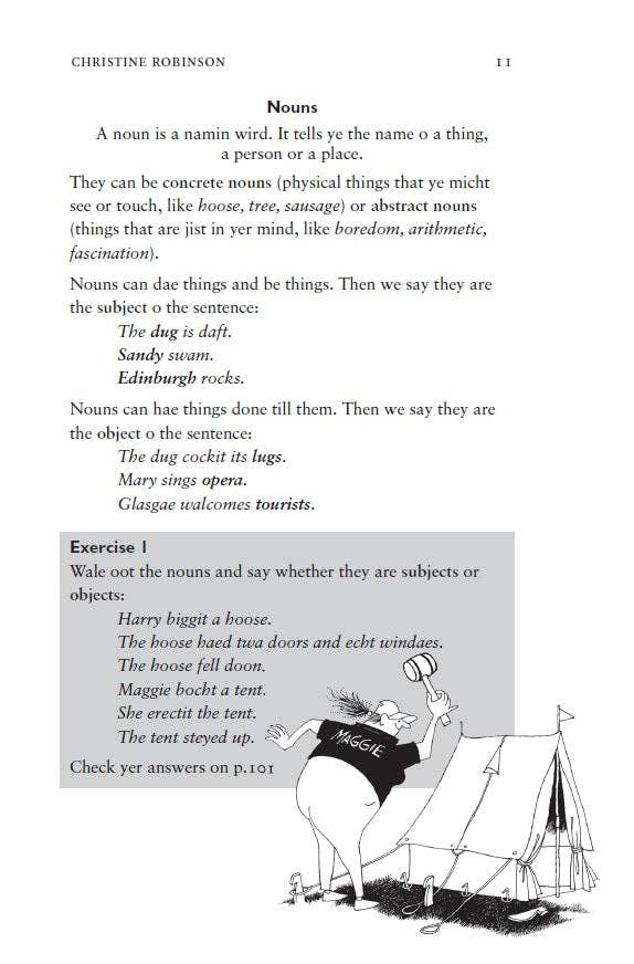 Luath Press Ltd – wholesale Language & Linguistics – Modren Scots Grammar by Christine Robinson5
