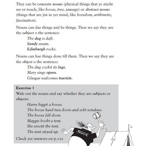 Luath Press Ltd – wholesale Language & Linguistics – Modren Scots Grammar by Christine Robinson5