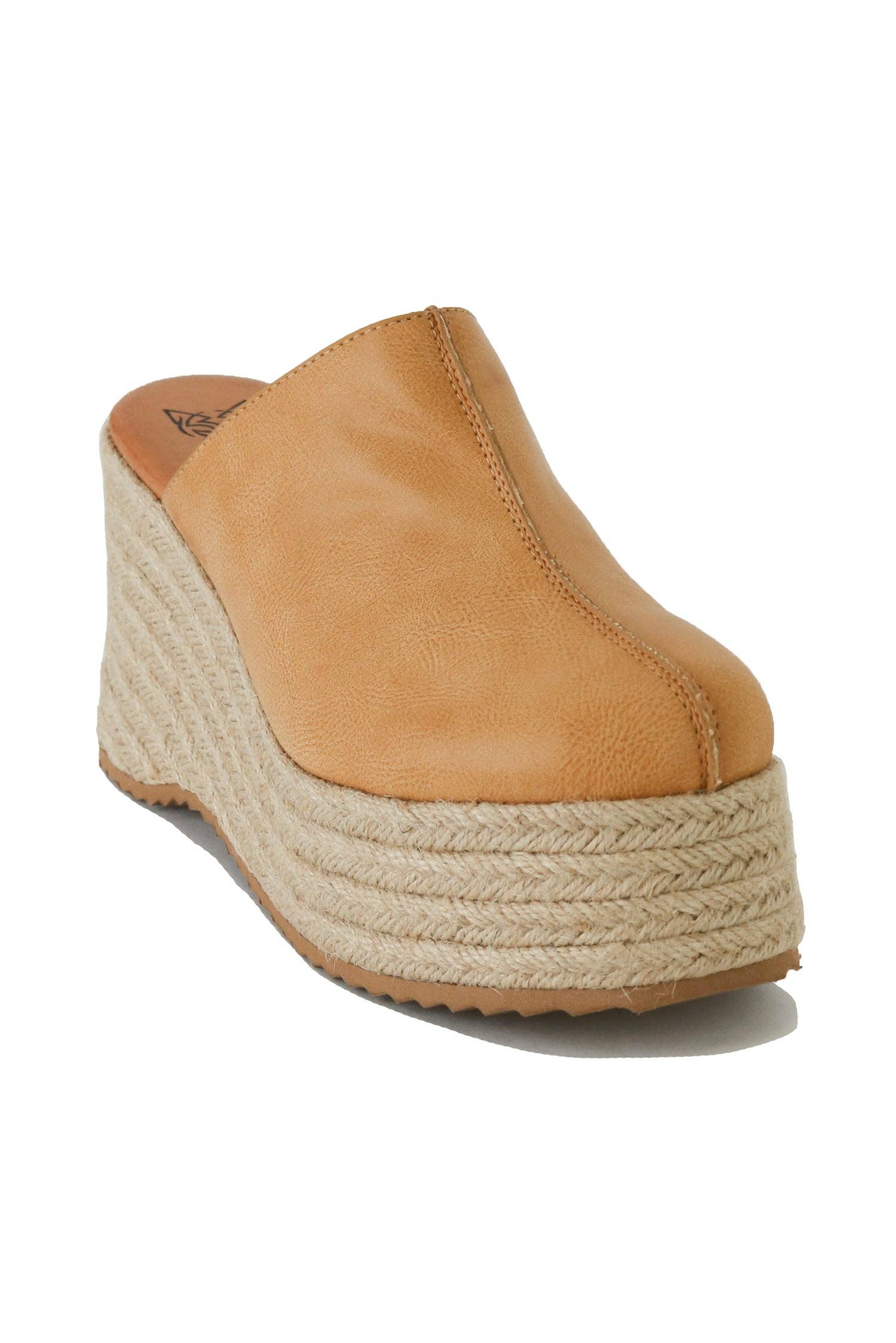 BEAST FASHION - Wholesale Wedges - Women's - NELLIE-01 Round Toe Espadrille Wedge Mule11