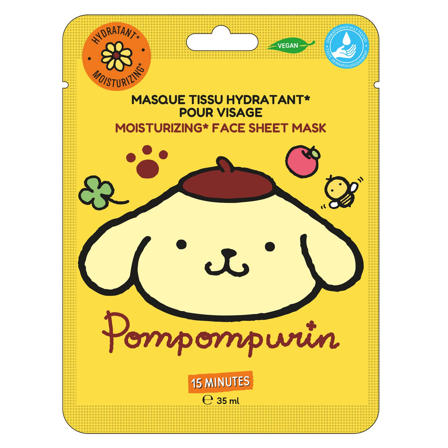 Takecare - Wholesale Skincare Face Mask - POMPOMPURIN Moisturizing Fabric Face Mask0