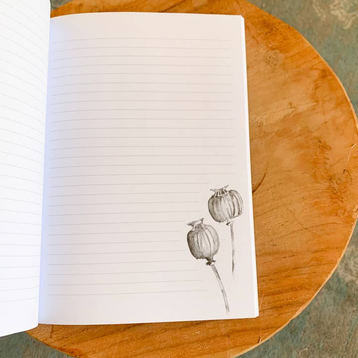 Bleu Coquille - Wholesale Notebook - Stationery Notebook A5 - Papillons 🦋