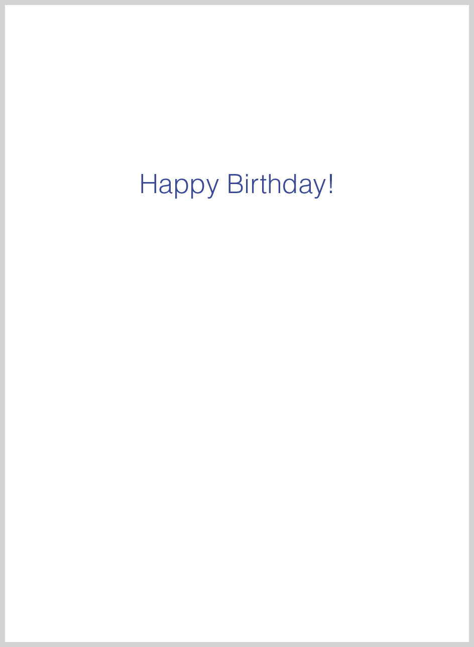 The Borealis Press Inc - Wholesale Birthday Card - Life's necessities Birthday Greeting Card1