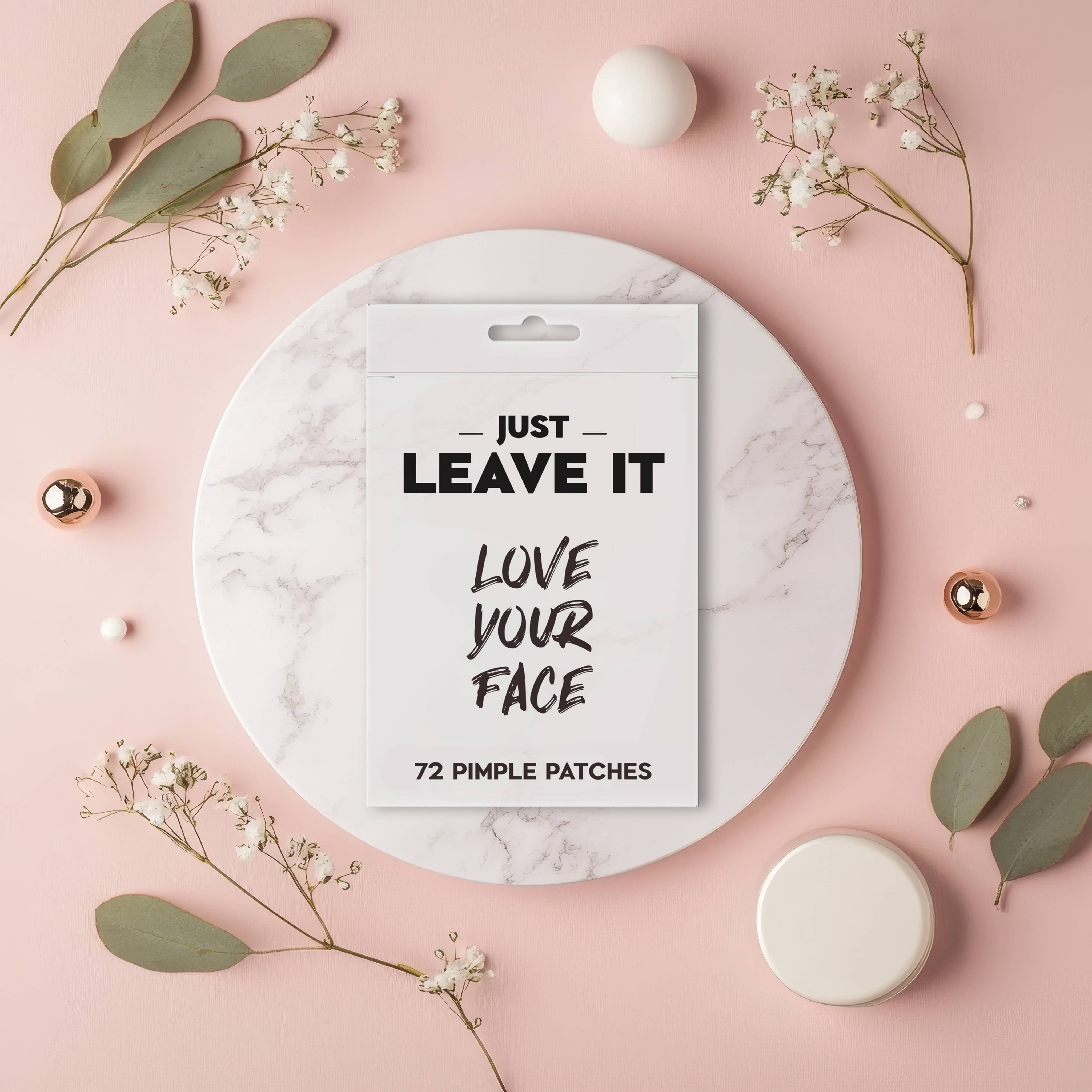 Just Leave It – wholesale Akne-/hydrokolloidplåster – Finnplåster - 72 stycken5