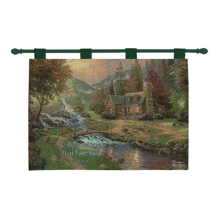 Manual Woodworkers and Weavers, Inc. - Wholesale Tapestry/Textile - Mountain Paradise -Kin-36X26