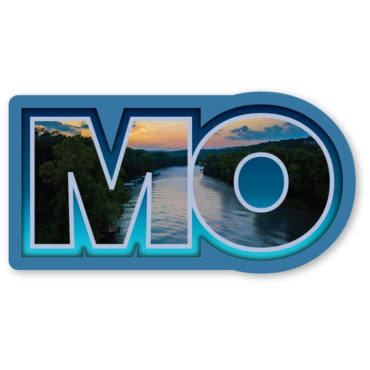 Vinyl Sticker - Missouri MO Scene for wholesale by Morris Magnets