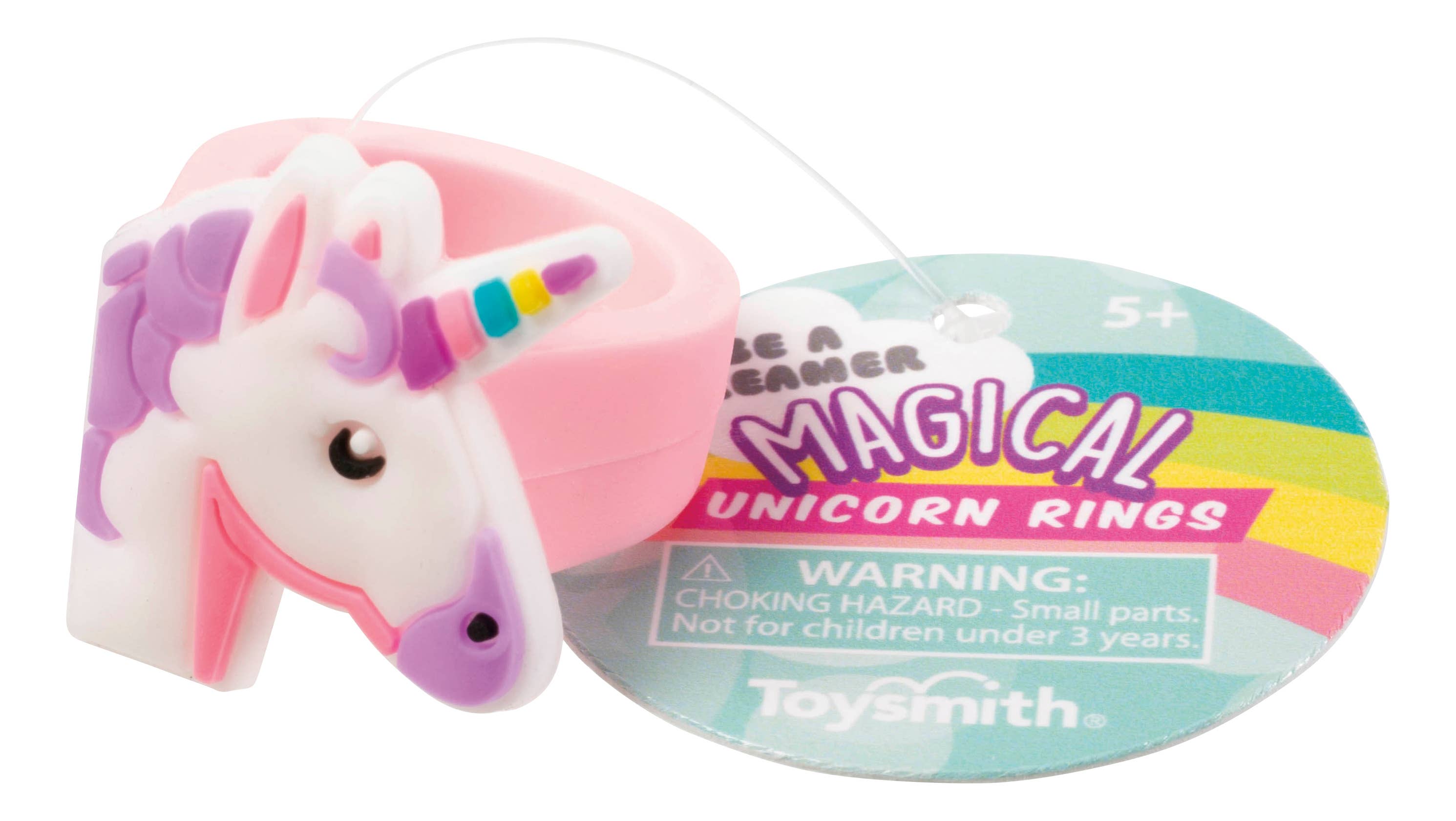 Toysmith - Wholesale Classic Toy - Kids - Magical Unicorn Rings Assorted Styles1