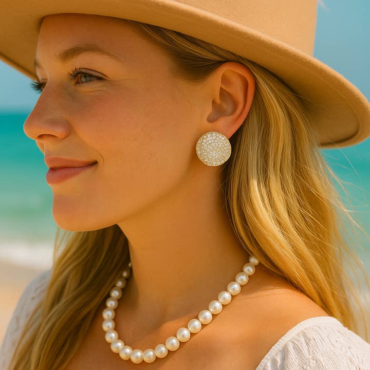 The Bling Barn - Wholesale Stud/Post Earrings - Glam Queen is The Star Post Style Glitz Earrings3