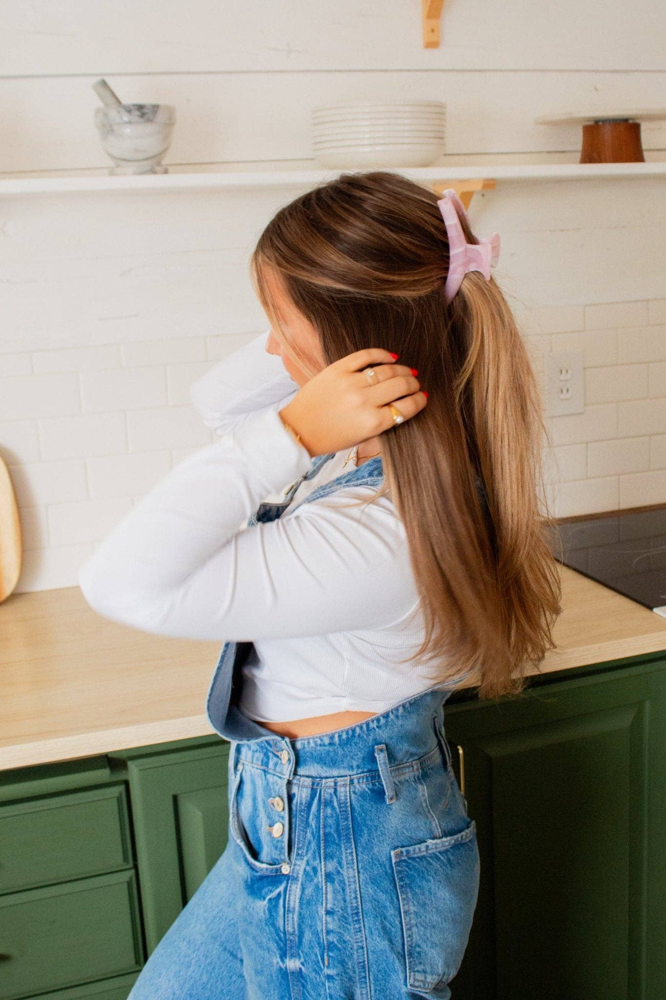 Shop Andi - Wholesale Hair Clip - Women's - Dream Cloud Curved Claw Clip1